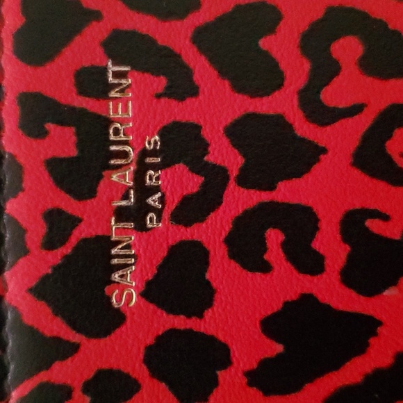 Authentic Saint Laurent Fiesta Pouch Anthony Vaccarello Collection - Picture 3 of 7